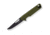 Buck Knives Infusion Linerlock Assisted Opening Folding Knife, 3.25 in, Stainless Steel, Modified Tanto, G10, OD Green, 0239GRSB/13541