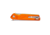 Buck Knives 239 Infusion Assisted Opening Folding Knife, 4.63 in Closed, 3.25 in, 7Cr17MoV, Satin Drop Point Blade, Orange Anodized Aluminum Handle, 13551