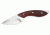 Buck Knives Mini Alpha Hunter, 420HC Steel Blade and Rosewood Dynmondwood Handle 0195RWS