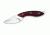 Buck Knives Mini Alpha Hunter Combo, 420HC Steel Blade and Rosewood Dynmondwood Handle w/PakLite Guthook 0195RWSVP