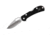 Buck Knives Mini SpitFire Folding Knife, 2.75in, 420HC Stainless Steel, Black Aluminum Handle 0726BKS