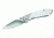 Buck Knives Nobleman Folding Knife, 2.63 in, Steel, Drop Point, Stainless Steel, Steel Handle, 0327SSSB/5834