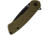 Buck Knives 040 Onset Folding Knife, 3.38 in, 4.38 in Closed, S45VN, Black Cerakote Drop Point Blade, OD Green G10 Handle, 0040GRSB/13425