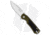 Buck Knives Stinger Frame Folding Knife, 3.00in, D2, Drop Point Blade, Aluminum, Carbon Fiber Blue Handle, Steel/Blue, 7.25in, BHQ-211608
