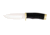 Buck Knives Vanguard Fixed Blade Knife, Black Rubber Handle, 0692BKS