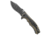 Buck N Bear Buck N Bear EDC Diesel Frame Lock Knife CF/OD Green G-10 4" Black SW, Black/OD Green, Sandvik 14C28N, adult, BHQ-140498