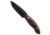 Buck N Bear Buck N Bear Tactical Hunter Fixed Blade Camo Micarta 4.25" Black, Green, 1095, adult, BHQ-37269