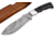 BucknBear Big Boy Hunter Fixed Knife, Silver Blade, NSN N BNB134678