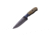 BucknBear Bone Spear Hunter Fixed Knife, Silver Blade, NSN N BNB823218