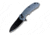 BucknBear Button Lock Raven Knife Gravity Grey - BNB2024
