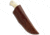 BucknBear Classic Skinner Fixed Knife, Silver  Blade, NSN N BNB15250