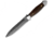 BucknBear Damascus Dagger with Walnut Burlwood Handle, Silver, Wood, BNB15255