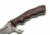 BucknBear Damascus Tanto Tracker with G10 Handle, Red/ Silver, BNB1225TT