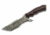 BucknBear Damascus Tanto Tracker with G10 Handle, Red/ Silver, BNB1225TT