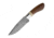 BucknBear Hunter Fixed Knife, Bone/Walnut, Silver Blade, NSN N BNB15915
