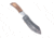 BucknBear Recurve Wood Hunter with Olive Wood Handle, Silver, Wood, BNB24124