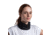 Buff Coolnet UV Neckwear, Solid Black, 119328.999.10.00