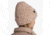 Buff Knitted &amp; Fleece Beanie, Pale Pink, 129698.508.10.00