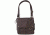 Bulldog Cases &amp; Vaults Medium Cross Body Style Purse w/Holster, Chocolate Brown, BDP-035