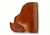 Bulldog Cases &amp; Vaults Molded Leather Inside-the-Pocket Holster - Small, Tan MLT-IP