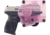 Bulldog Cases &amp; Vaults Max Multi-Fit Holster, Transparent Pink Polymer Paddle Mount, MX006