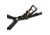 Bulldog Winch Horizontal Tire Ratcheting Y Tie-Down Strap, Black, 20363
