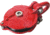 Bulldog Winch Pulley Block, 30K BS, 12K WLL, Red, 20028