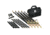 Bulldog Winch Ratcheting Tie-Down Strap Set, 17Pc, Black, 20351