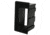Bulldog Winch Switch Mounting Panel - End, Black, 20264