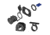 Bulldog Winch USB Power Socket, Dual 5V 1A and 2.1A with Cover and 3 Mounting Brackets, Black, 20287