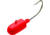 Bullet Weights Bullet Jig Head, Flame, 3oz, 8/0 Hook, BTJP3BFLM