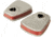 BulletSafe BreatheSafe Respirator/Gas Mask Replacement Filter Set, Black, BS59000.01