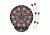 Arachnid 13.5in Illuminator 1.0 Electronic Dartboard, ILM100