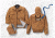 Bulwark Brown Duck Lineman Hooded Jacket with Lanyard Access, Excel FR ComforTouch, Brown Duck, RGS JLH4BDRGS