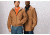 Bulwark Brown Duck Lineman Hooded Jacket with Lanyard Access, Excel FR ComforTouch, Brown Duck, RGS JLH4BDRGS