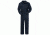 Bulwark Deluxe Coverall, Excel FR ComforTouch, 9 oz., NAVY, RG44 CLB6NVRG44