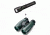 Bushnell 10x42 Trophy XLT Roof Prism Waterproof Binoculars, Green 234210 with Bushnell HD Torch Bone Collector LED Waterproof Flashlight 100400BC 234210-KIT2