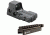 EOTech Holographic Sight with Laser Battery Cap 65 MOA Ring-1 MOA Dot 512.LBC w/ Kinetic Development Group SIDELOK Universal Scope Riser 512.LBC-KIT1
