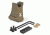 Unity Tactical M-LOK Compatible FUSION Adapter, Black FUS-MFA W/ Unity Tactical Fixed Front Sight, Flat Dark Earth FUS-S2F FUS-MFA-KIT8