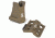 Unity Tactical Micro Hub, Flat Dark Earth FUS-MHF W/ Unity Tactical Fixed Front Sight, Flat Dark Earth FUS-S2F FUS-MHF-KIT4