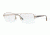 Burberry BE1240 Bifocal Prescription Eyeglasses 1167-5218 - Brushed Burberry Gold Frame, Demo Lens Lenses