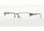 Burberry BE1297 Single Vision Prescription Eyeglasses 1144-54 - Dark Nikel Frame