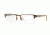 Burberry BE1297 Single Vision Prescription Eyeglasses 1212-54 - Brushed Brown Frame