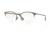 Burberry BE1327 Prescription Eyeglasses, 53mm, Gunmetal / Matte Gunmetal, BE1327-1273-53-SV
