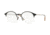 Burberry BE1328 Bifocal Prescription Eyeglasses, 51mm, Black/Silver, BE1328-1276-51-BI