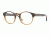 Burberry BE2115 Single Vision Prescription Eyeglasses 3327-4821 - Havana Brown Gradient Frame, Demo Lens Lenses