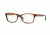 Burberry BE2201F Single Vision Prescription Eyeglasses 3518-54 - Spotted Amber Frame