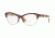 Burberry BE2235 Single Vision Prescription Eyeglasses 3601-53 - Light Havana Frame