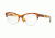 Burberry BE2235 Single Vision Prescription Eyeglasses 3605-53 - Light Havana Frame