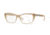 Burberry BE2236F Progressive Prescription Eyeglasses 3574-54 - Matte Beige Gradient Frame